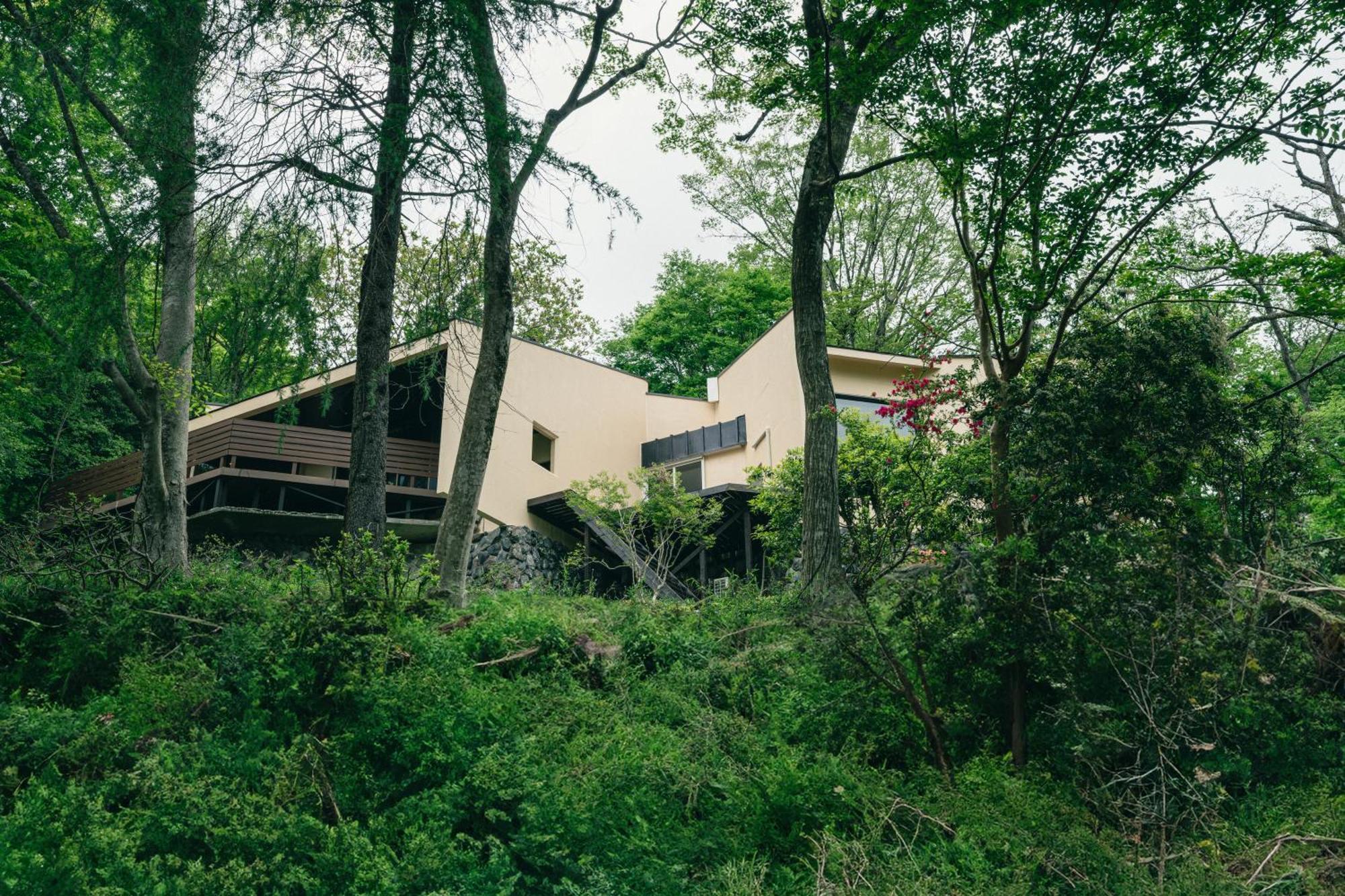 Vila Aknot Hakone 大涌谷を望むモダニズム建築 東京から90分 Exteriér fotografie