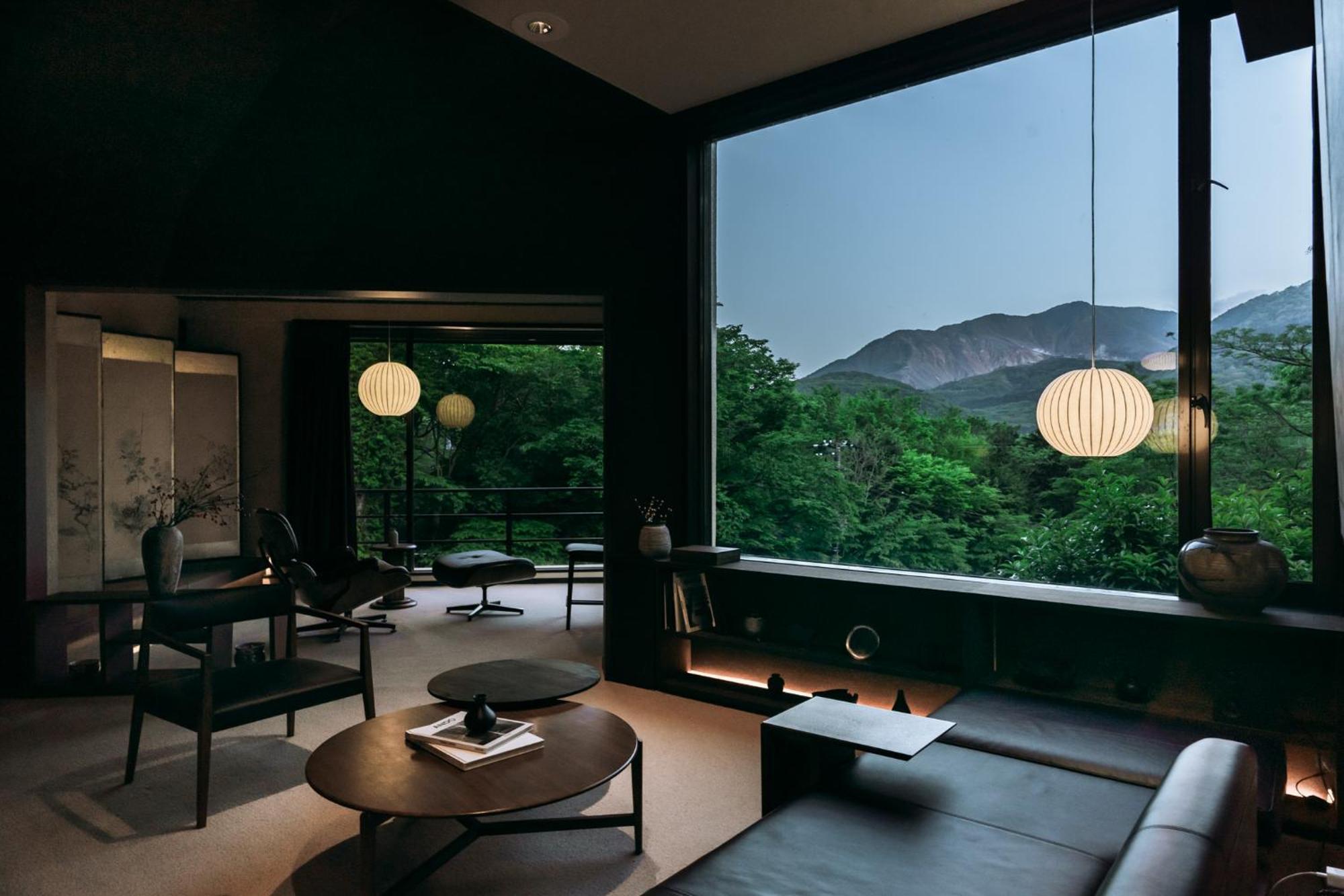 Vila Aknot Hakone 大涌谷を望むモダニズム建築 東京から90分 Exteriér fotografie
