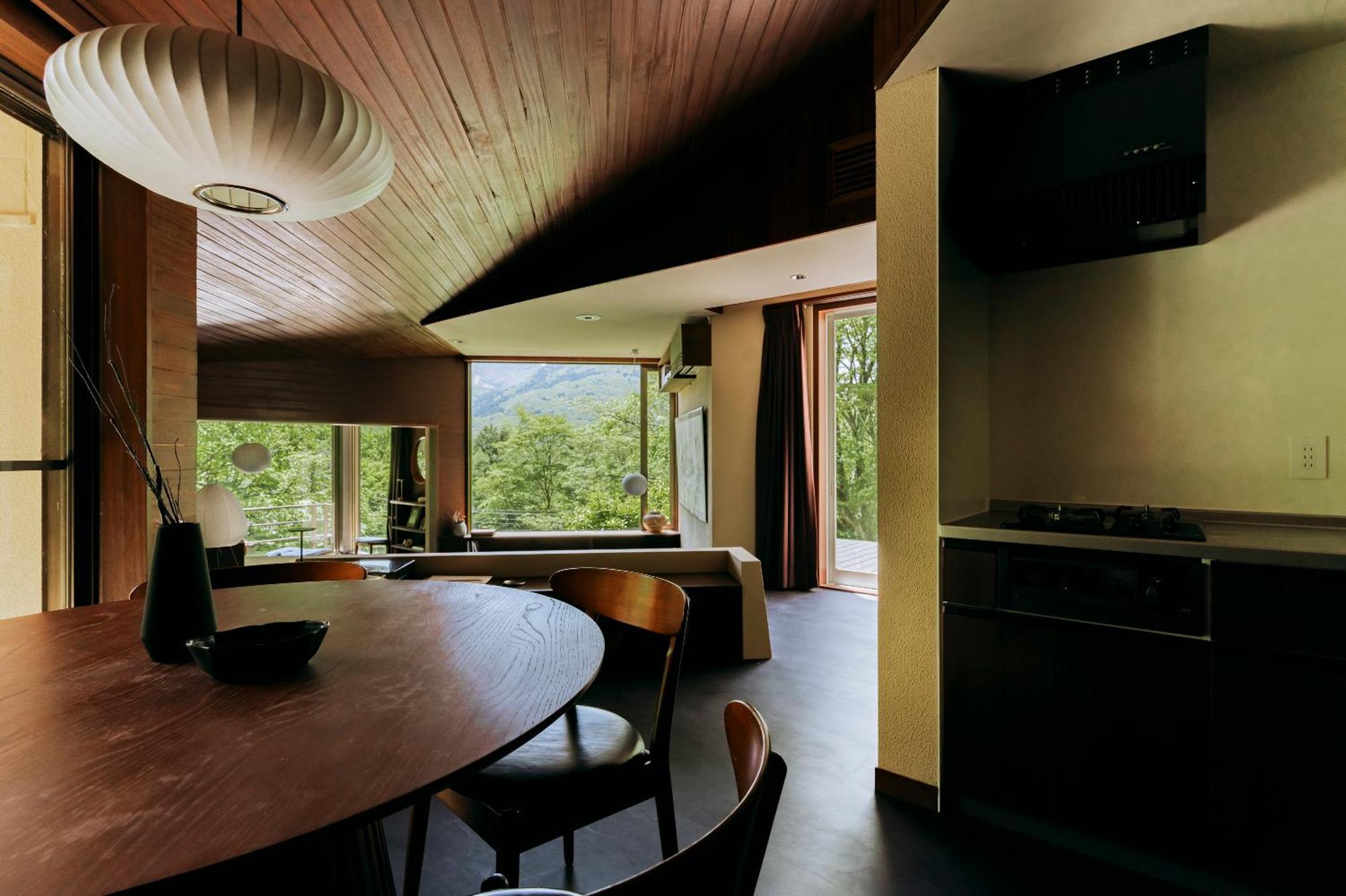 Vila Aknot Hakone 大涌谷を望むモダニズム建築 東京から90分 Exteriér fotografie